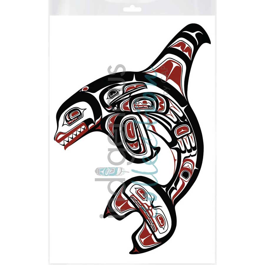 Skaana by artist Clarence Mills - Haida. Indigenous Collection