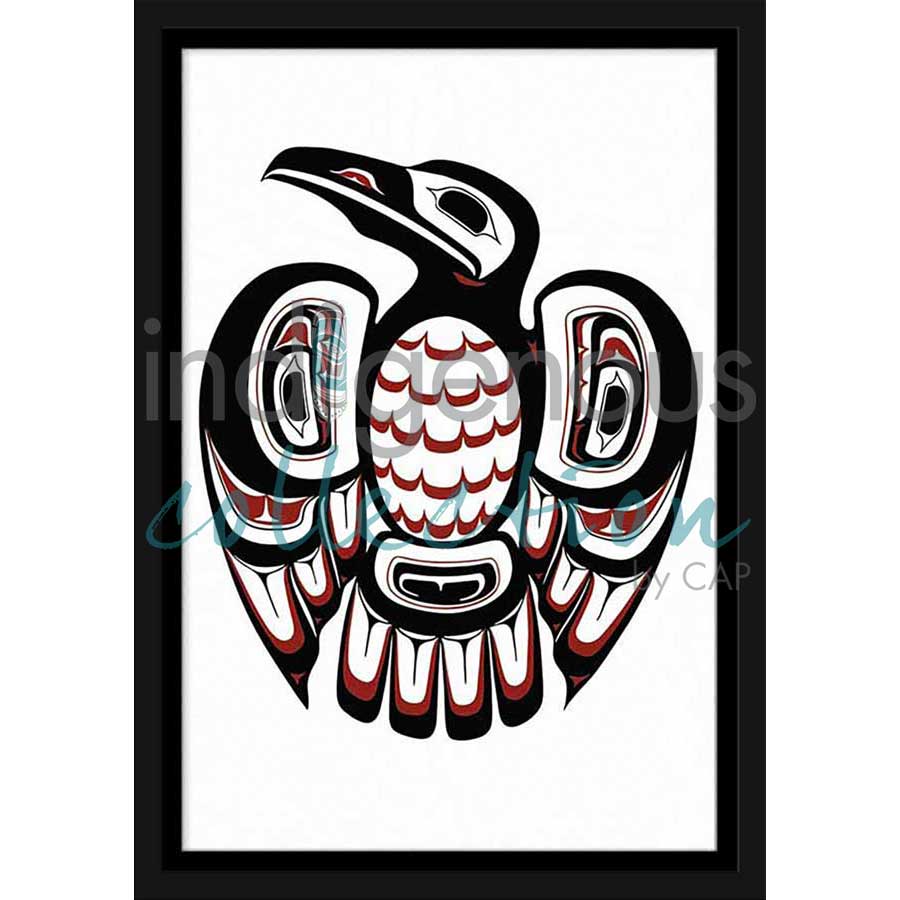 Haida Raven by artist Clarence Mills - Haida. Indigenous Collection