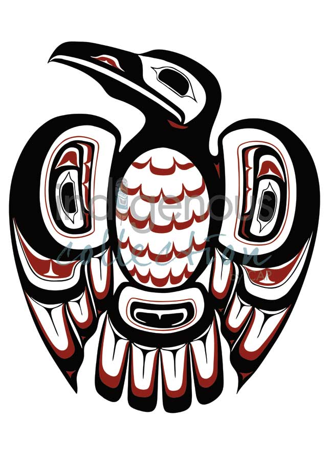 Haida Raven by artist Clarence Mills