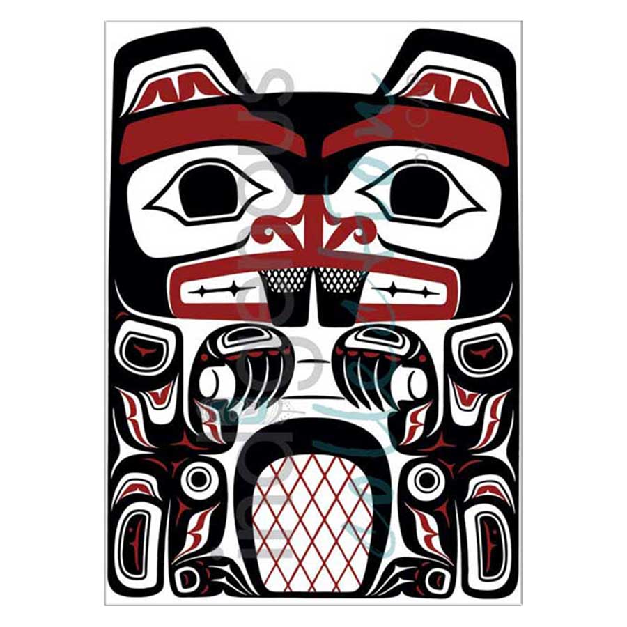 Haida Beaver Canvas Prints