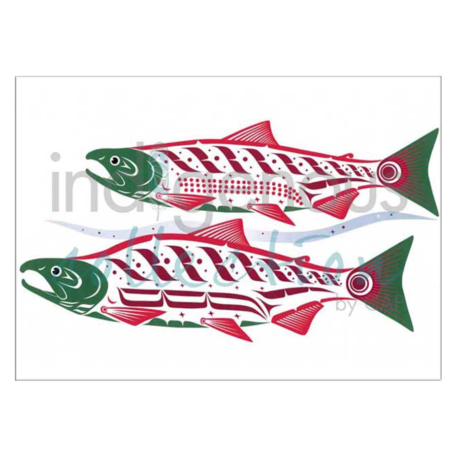Natural Spawning Sockeye Canvas Prints