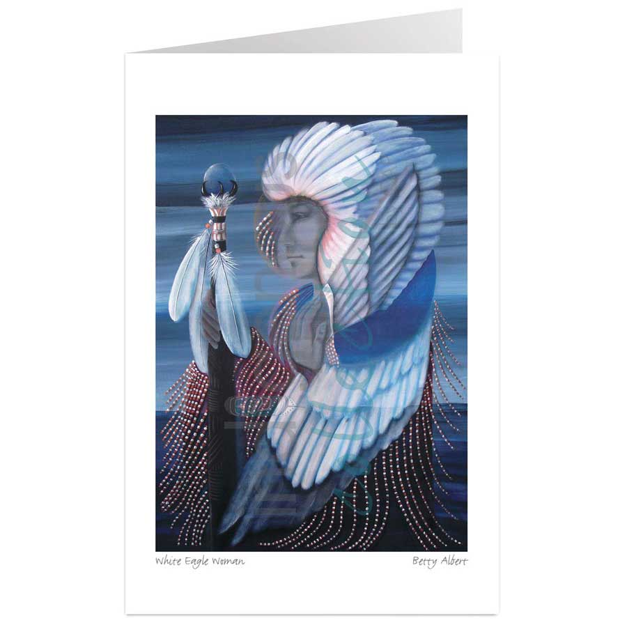 White Eagle Woman by artist Betty Albert