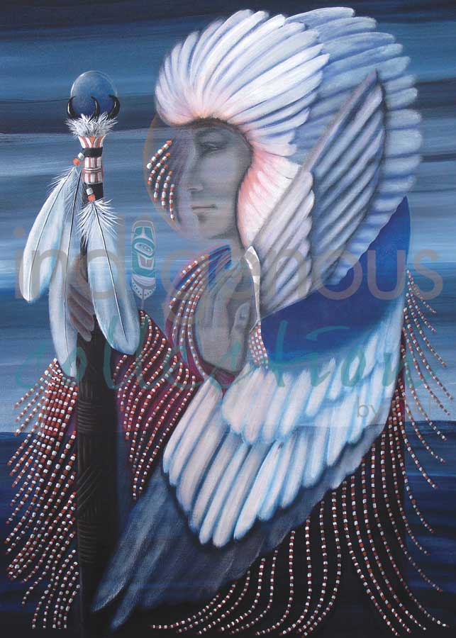 White Eagle Woman by artist Betty Albert