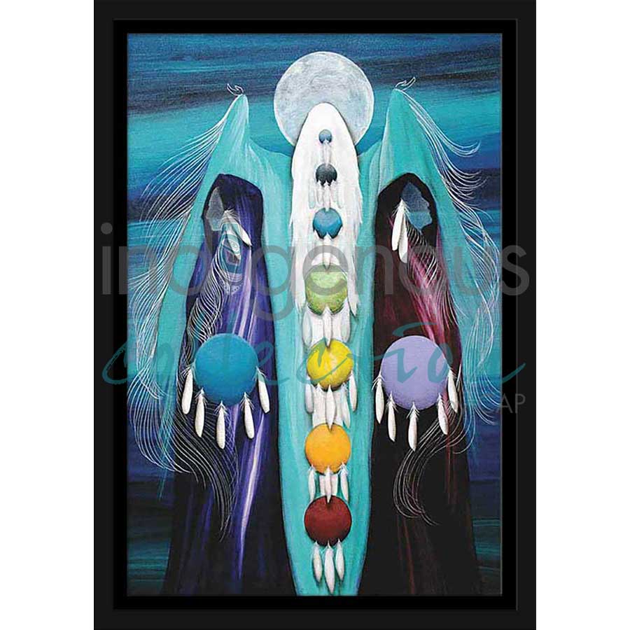 The Guardian by artist Betty Albert - Cree. Indigenous Collection