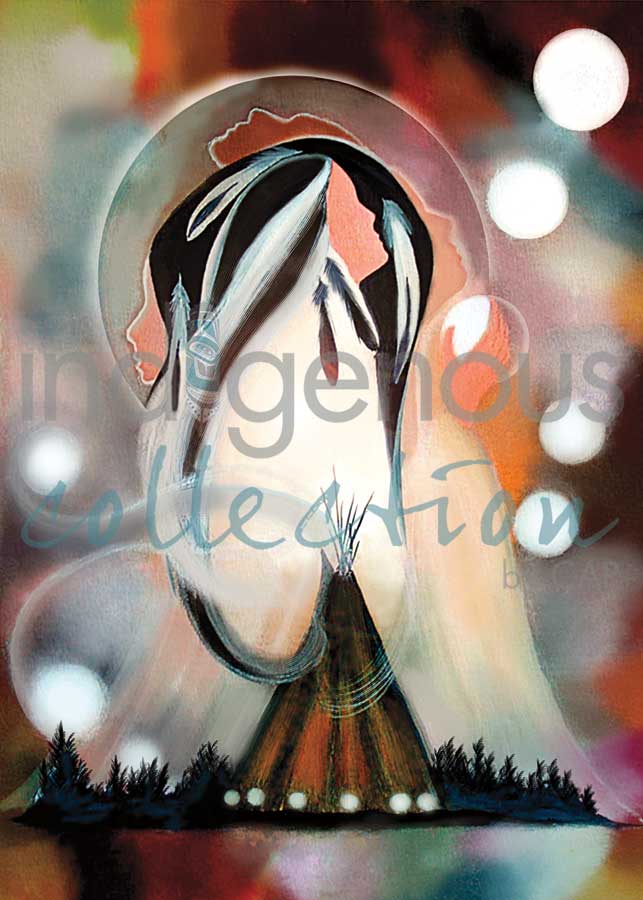 Moonlodge by artist Betty Albert