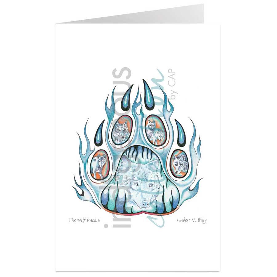 The Wolf Pack II by artist Hubert V. Billy