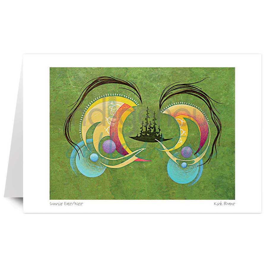 Sunrise East/West by artist Kirk Brant