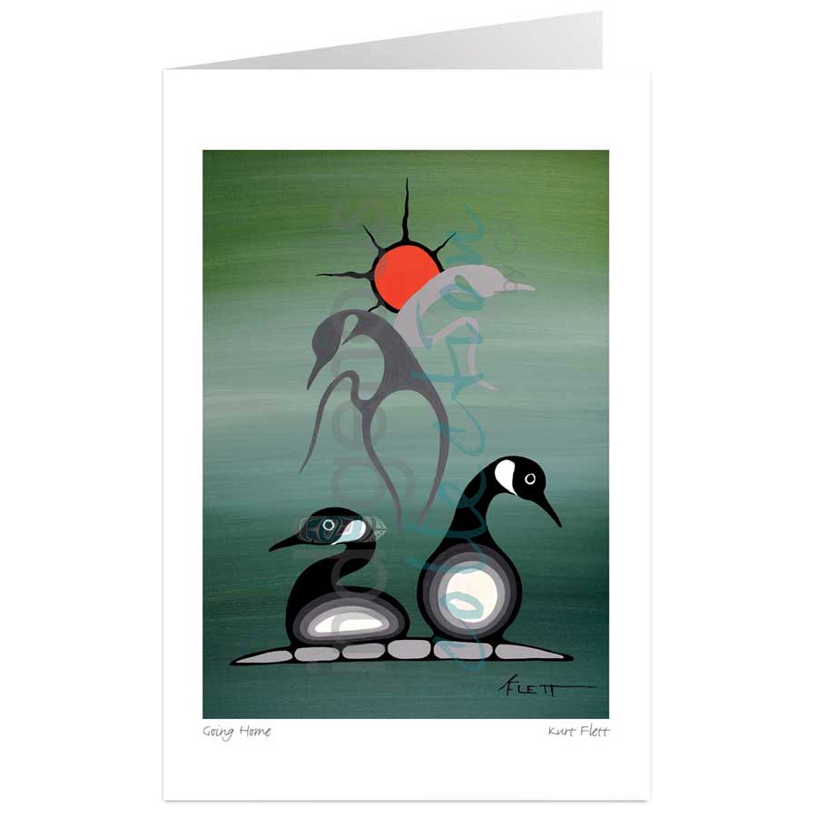 Going Home by artist Kurt Flett