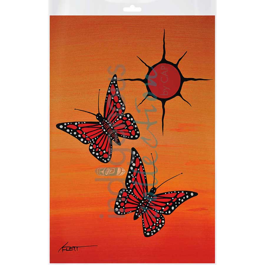 Friendship by artist Kurt Flett - Oji-Cree. Indigenous Collection