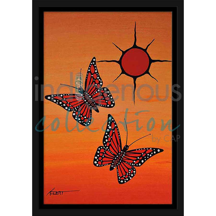 Friendship by artist Kurt Flett - Oji-Cree. Indigenous Collection
