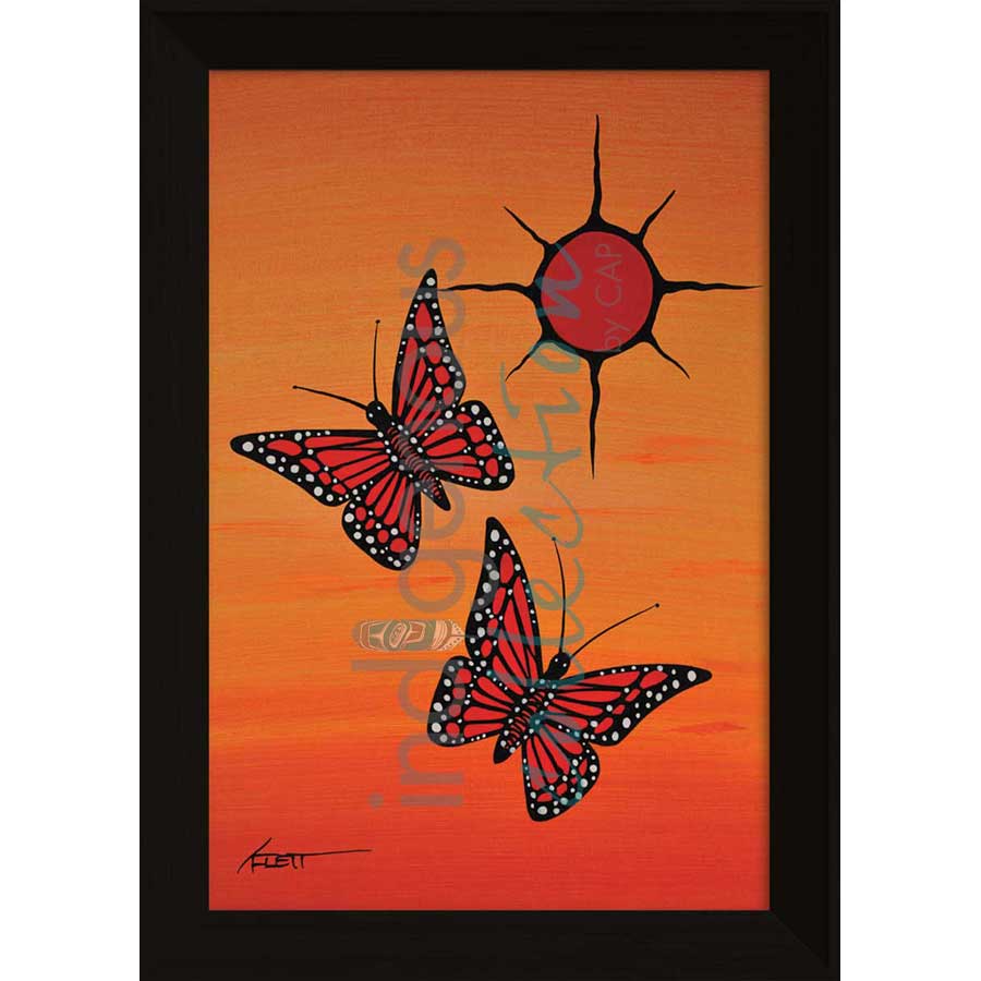 Friendship by artist Kurt Flett - Oji-Cree. Indigenous Collection