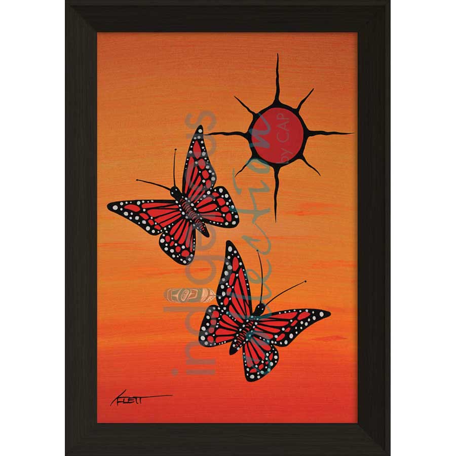 Friendship by artist Kurt Flett - Oji-Cree. Indigenous Collection