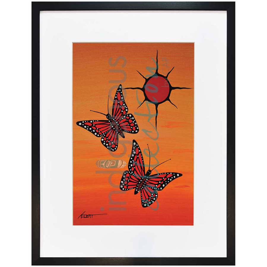 Friendship by artist Kurt Flett - Oji-Cree. Indigenous Collection