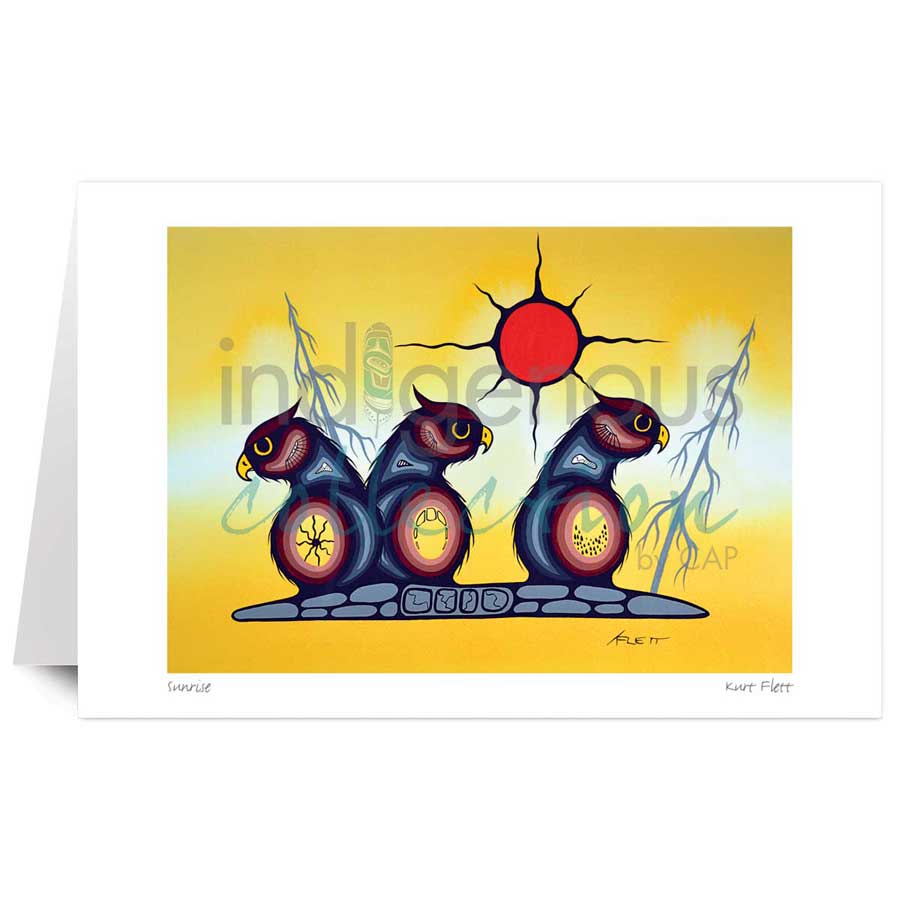 Sunrise by artist Kurt Flett