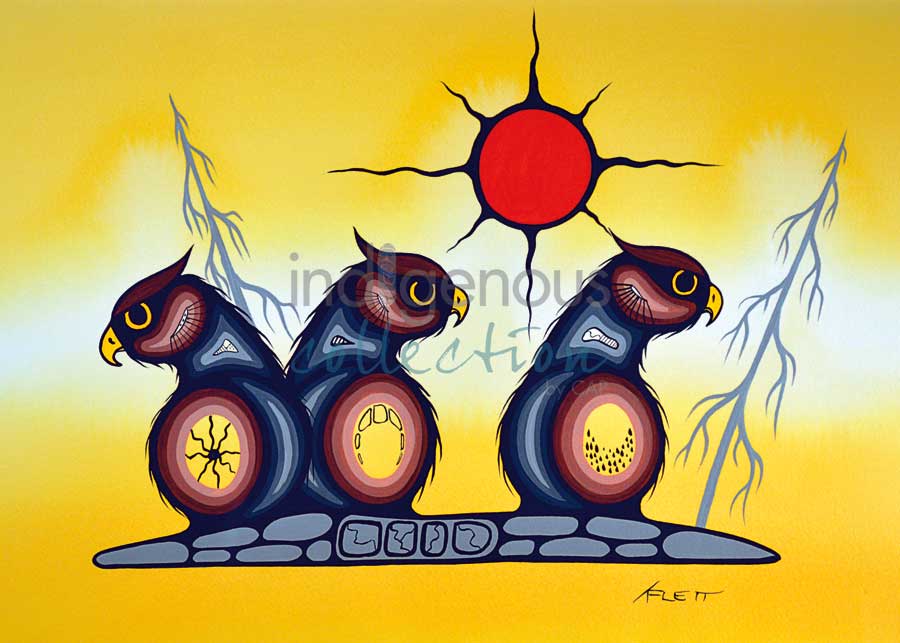 Sunrise by artist Kurt Flett