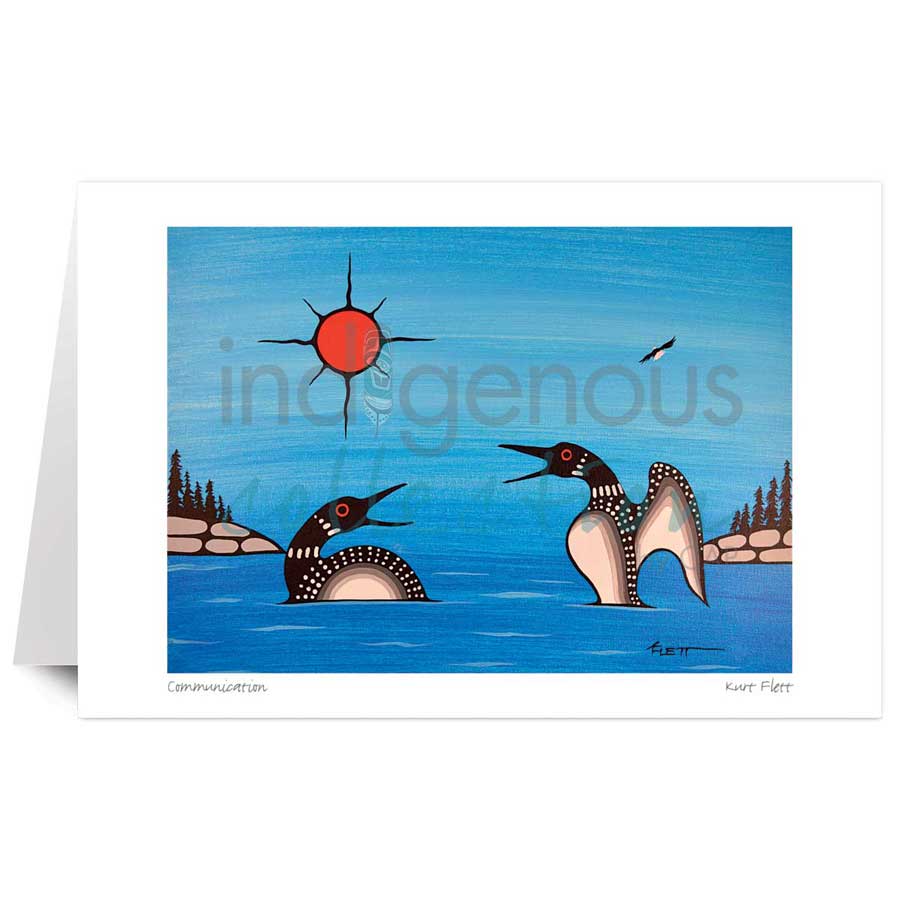 Communication by artist Kurt Flett