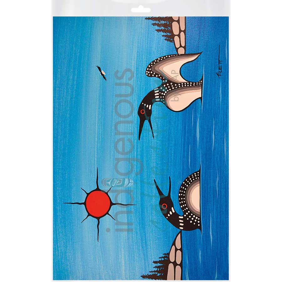 Communication by artist Kurt Flett - Oji-Cree. Indigenous Collection