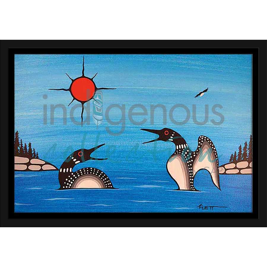 Communication by artist Kurt Flett - Oji-Cree. Indigenous Collection