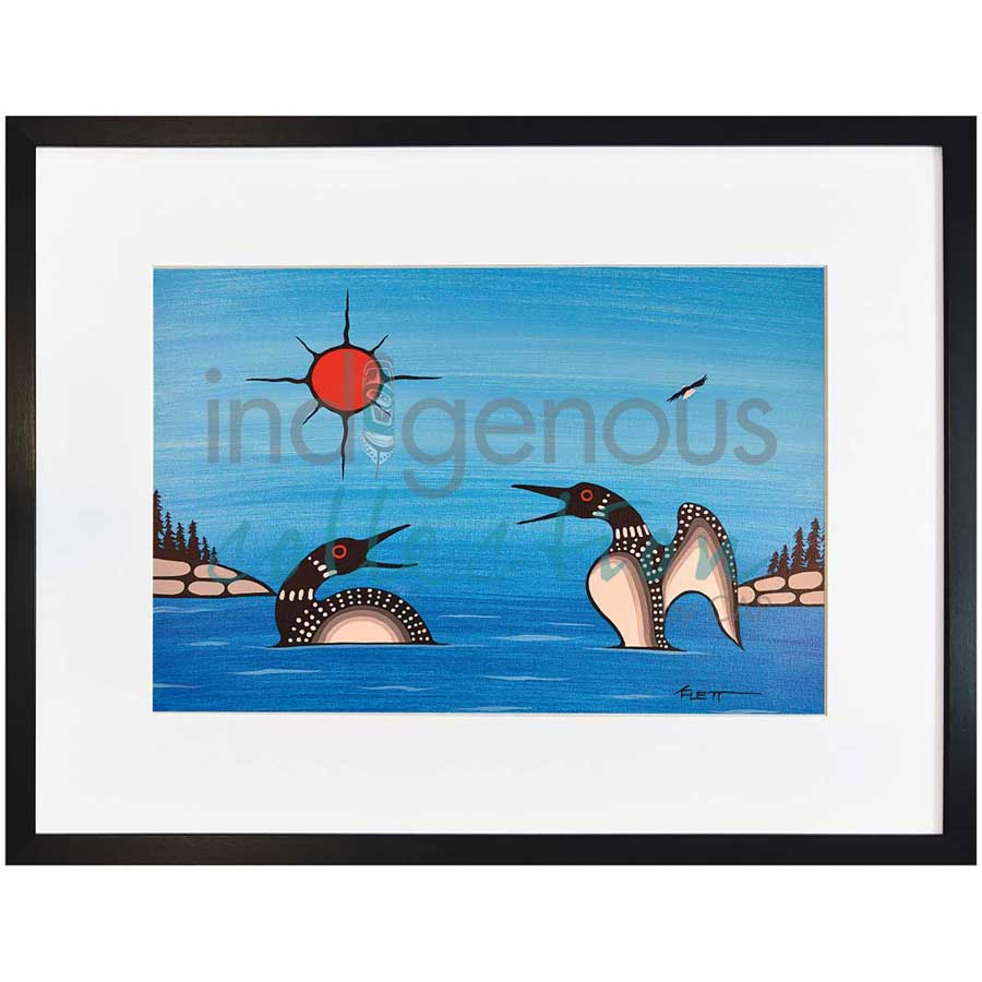 Communication by artist Kurt Flett - Oji-Cree. Indigenous Collection