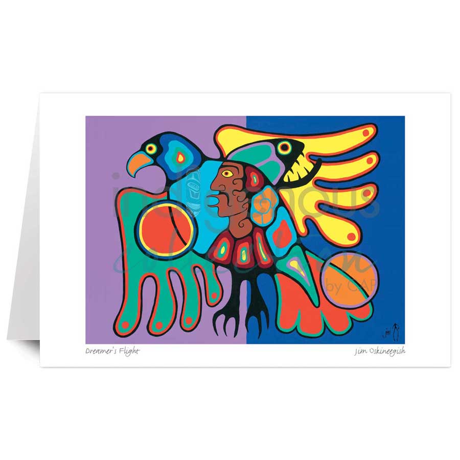 Dreamer&#8217;s Flight by artist Jim Oskineegish