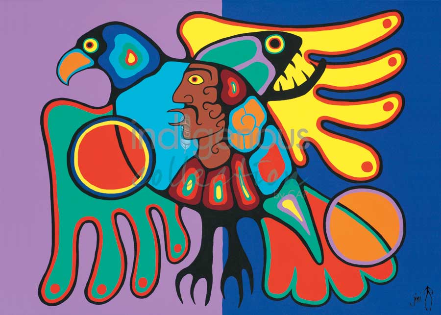 Dreamer's Flight by artist Jim Oskineegish