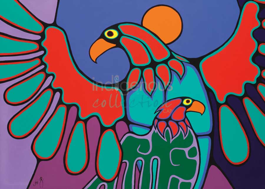 Protecting The Young by artist Jim Oskineegish