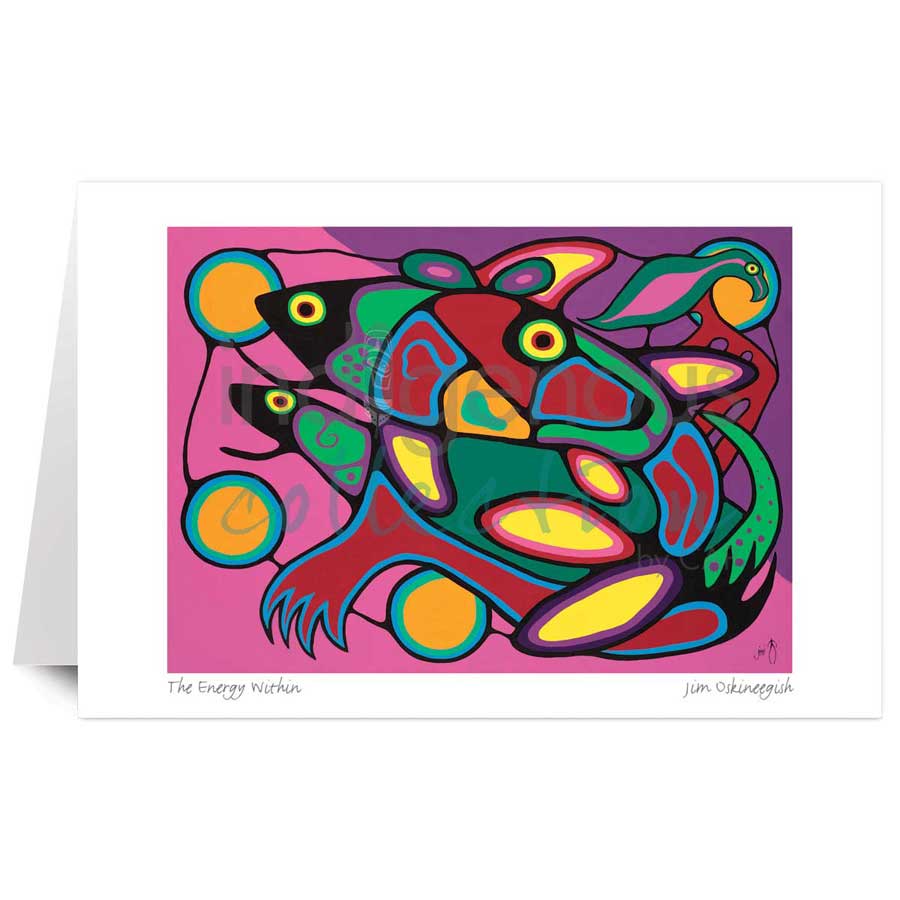 The Energy Within by artist Jim Oskineegish