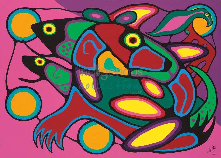 The Energy Within by artist Jim Oskineegish