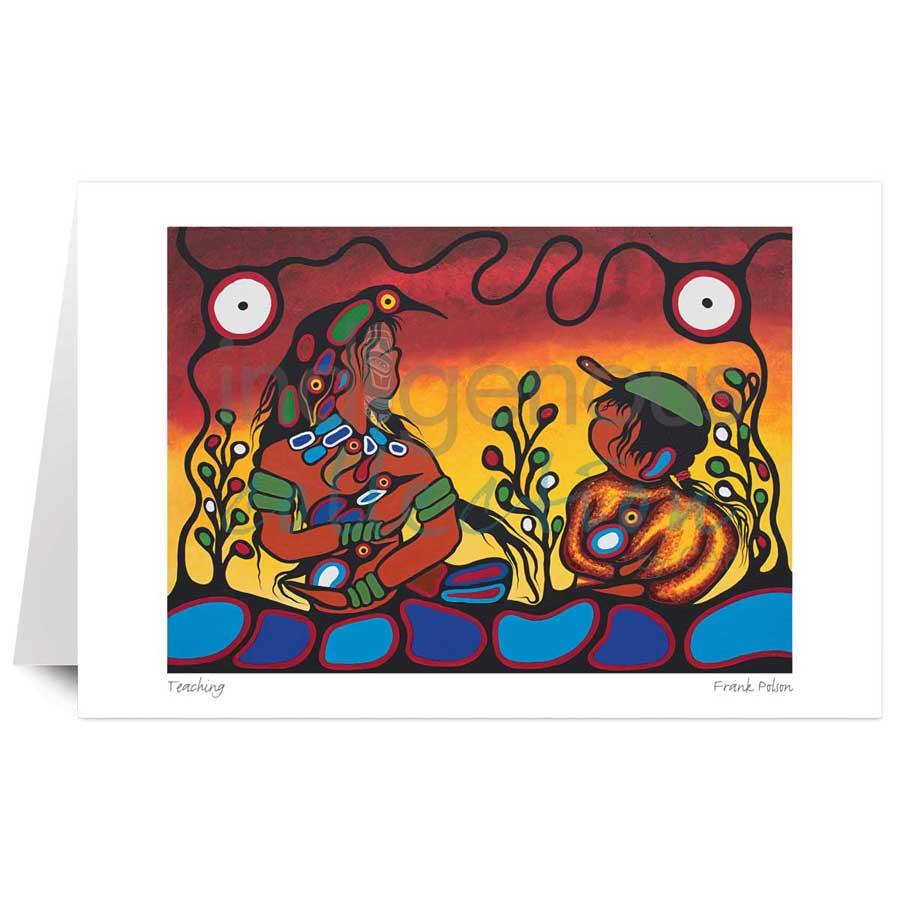 Teaching by artist Frank Polson