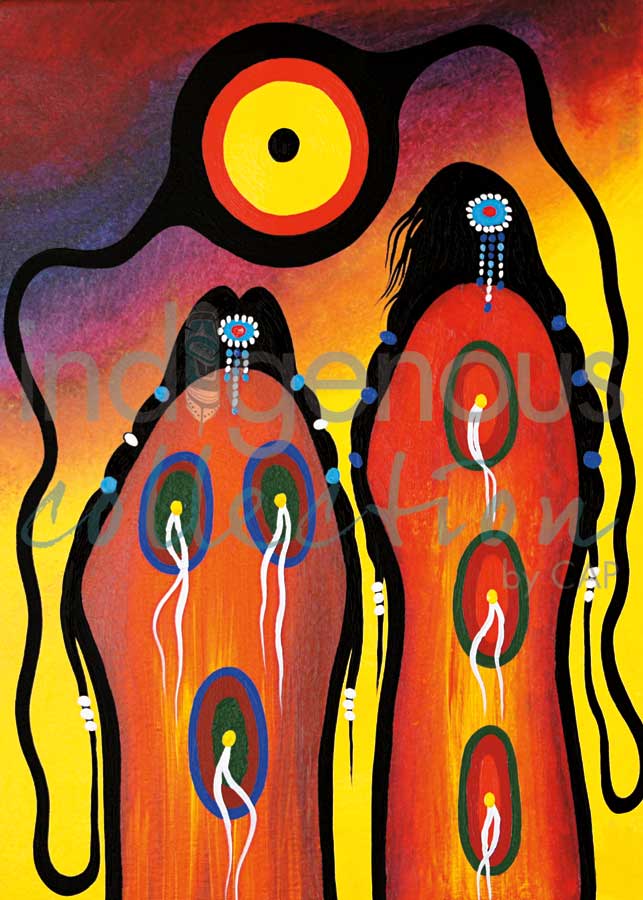 Sunrise Ceremony by artist Frank Polson
