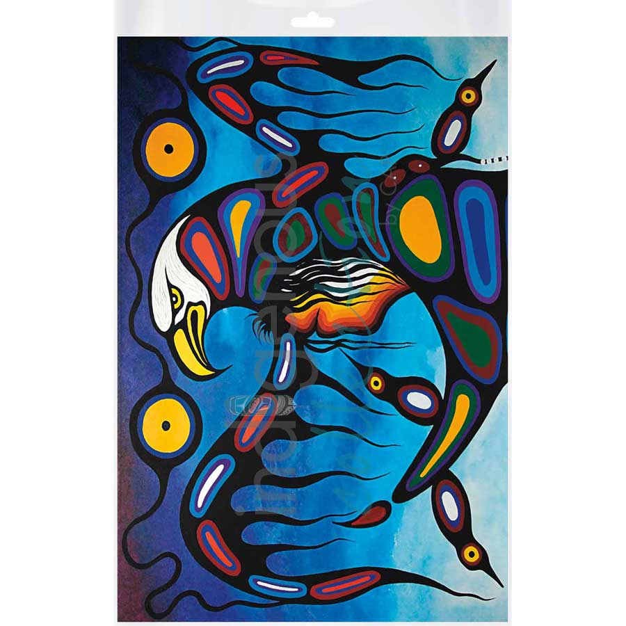 The Shaman Thunderbird by artist Frank Polson - Algonquin. Indigenous Collection