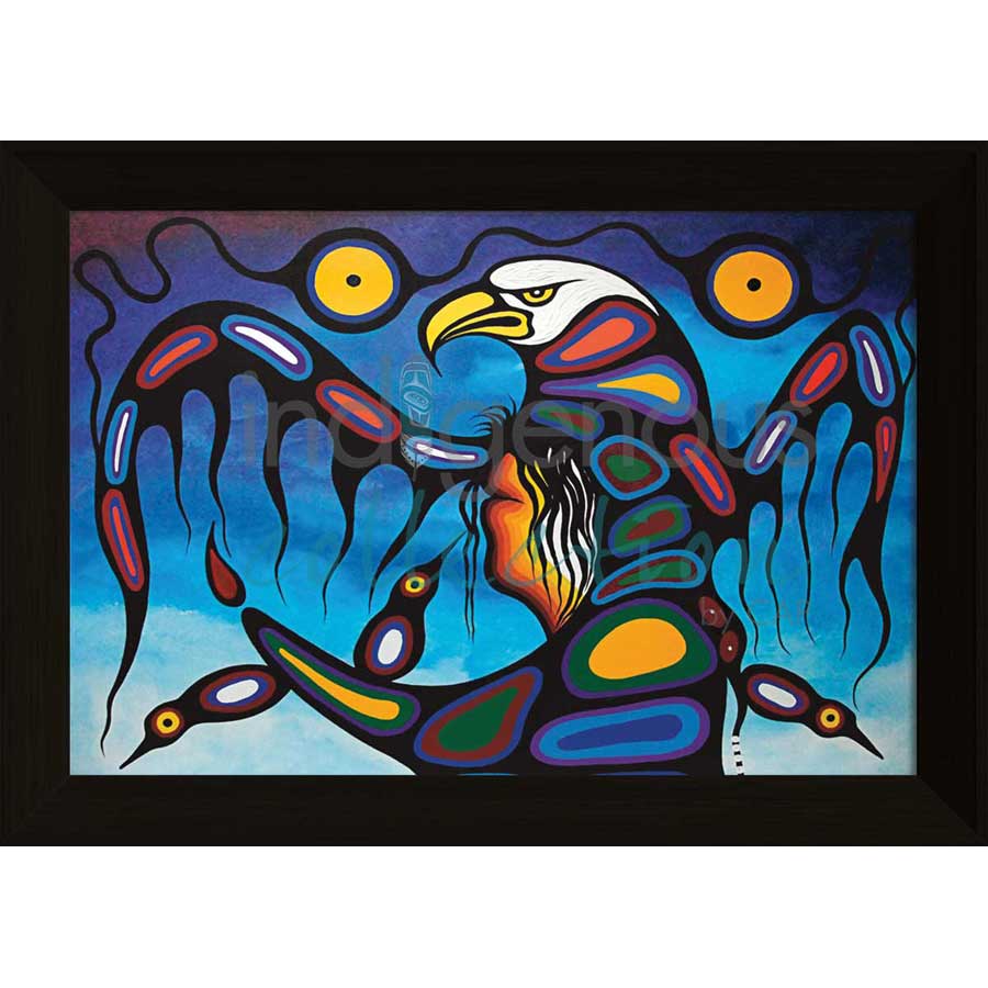 The Shaman Thunderbird by artist Frank Polson - Algonquin. Indigenous Collection
