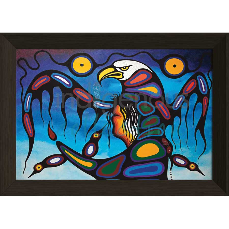 The Shaman Thunderbird by artist Frank Polson - Algonquin. Indigenous Collection