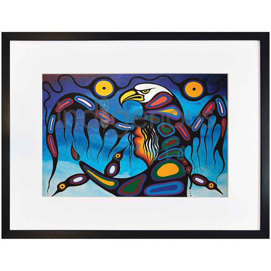 The Shaman Thunderbird by artist Frank Polson - Algonquin. Indigenous Collection