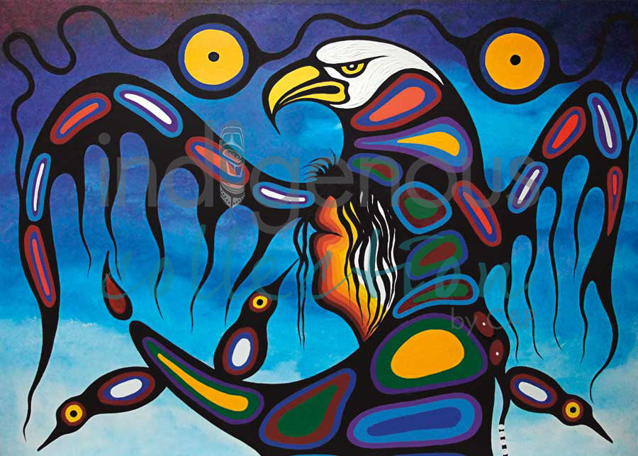 The Shaman Thunderbird by artist Frank Polson