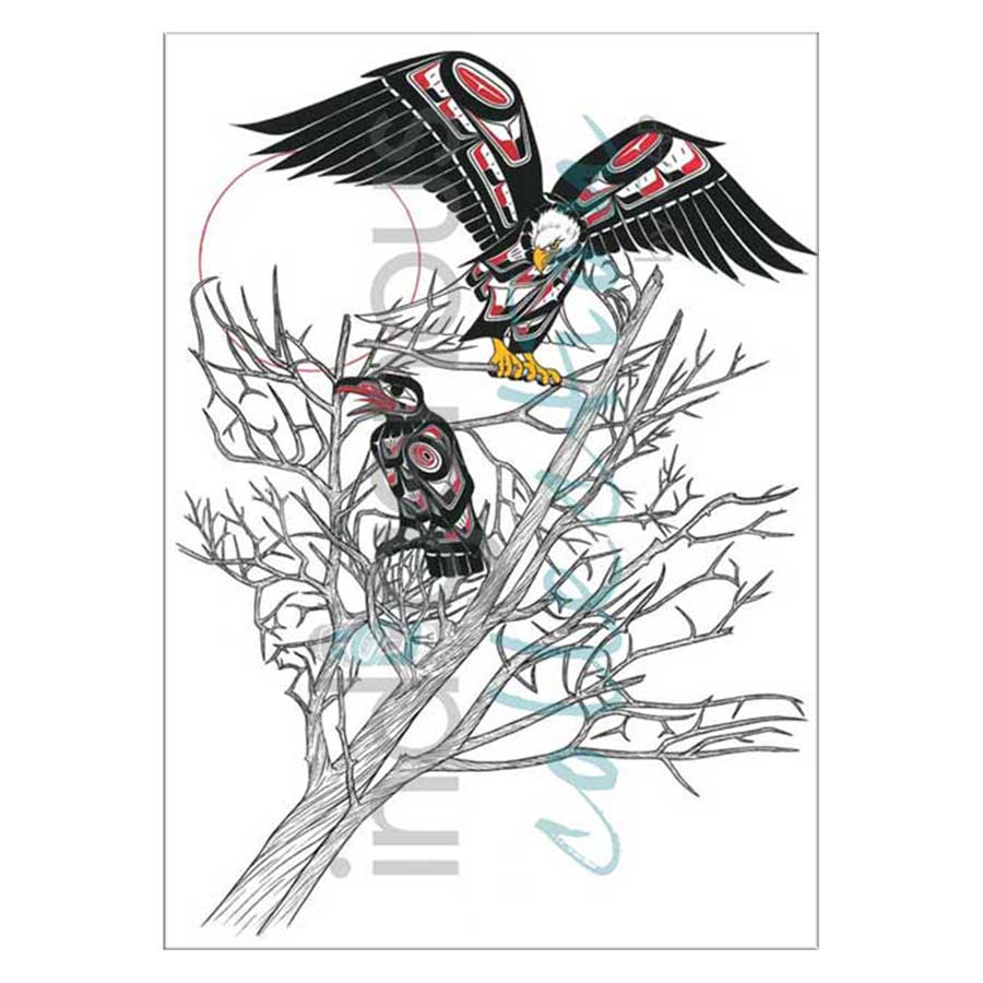 Spirit of the Eagle Eyes Within Canvas Prints