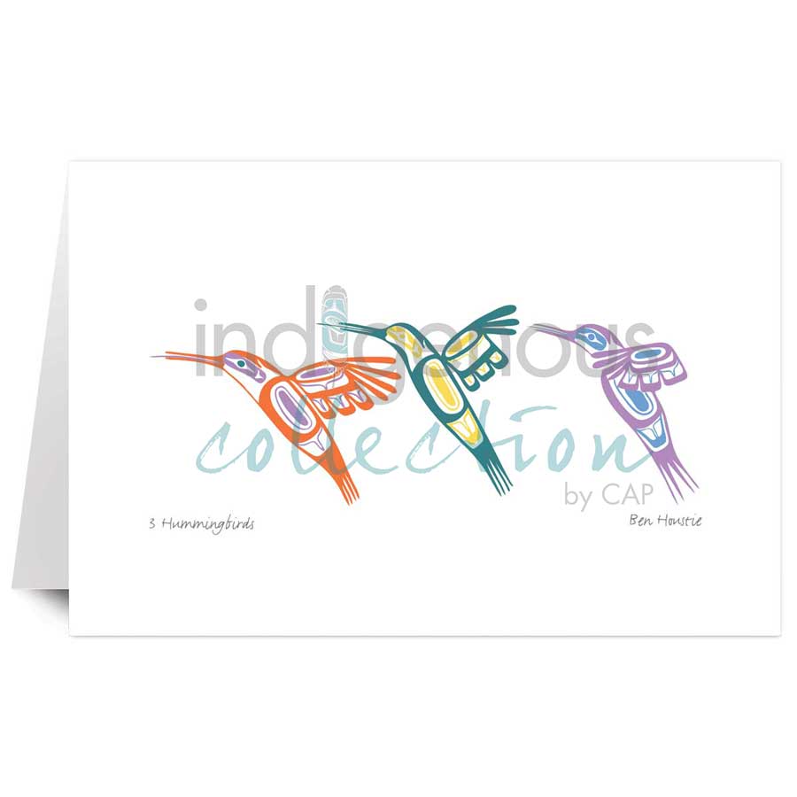 3 Hummingbirds by artist Ben Houstie