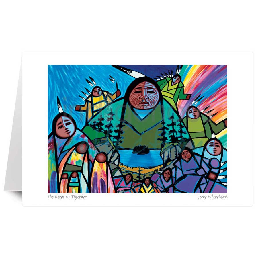 She Keeps Us Together by artist Jerry Whitehead