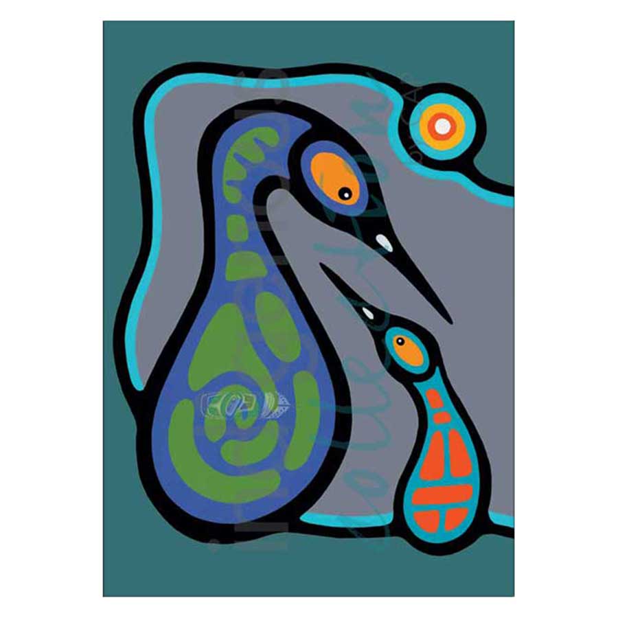 Family Teaching II Canvas Prints