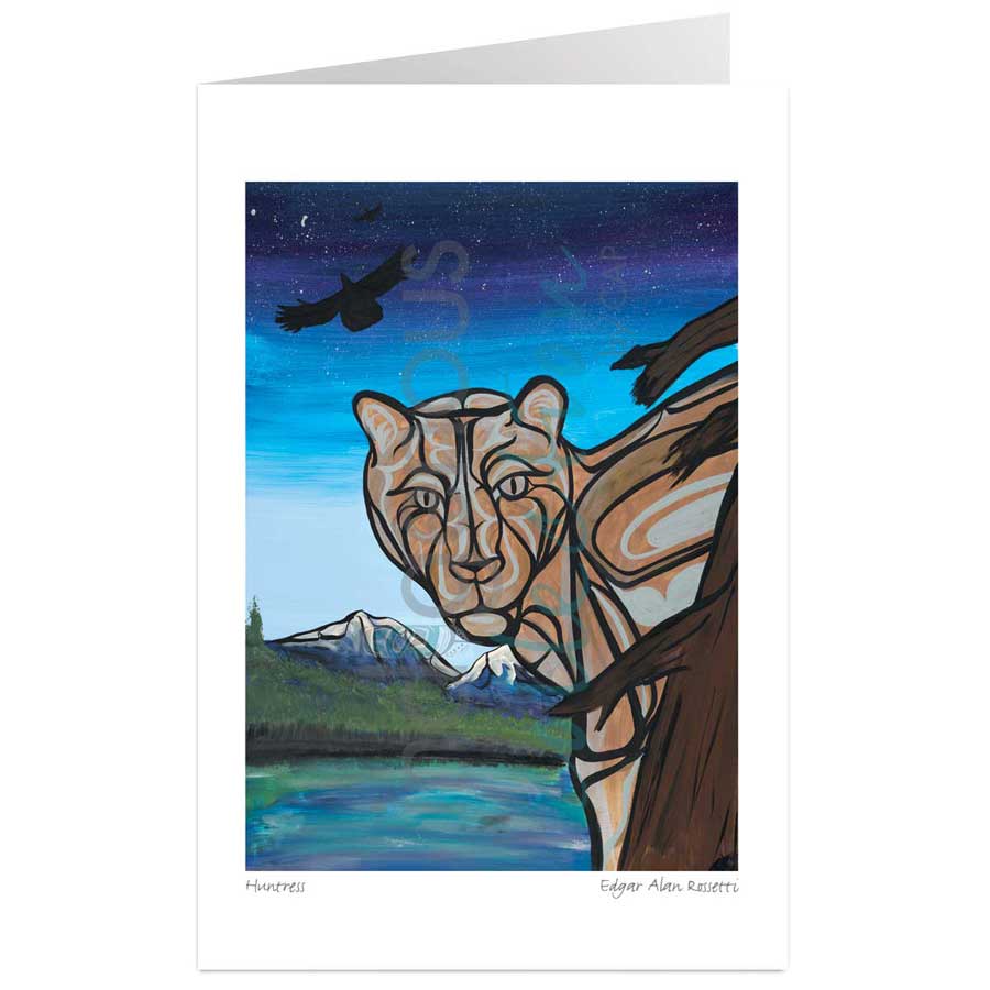 Huntress by artist Edgar Alan Rossetti