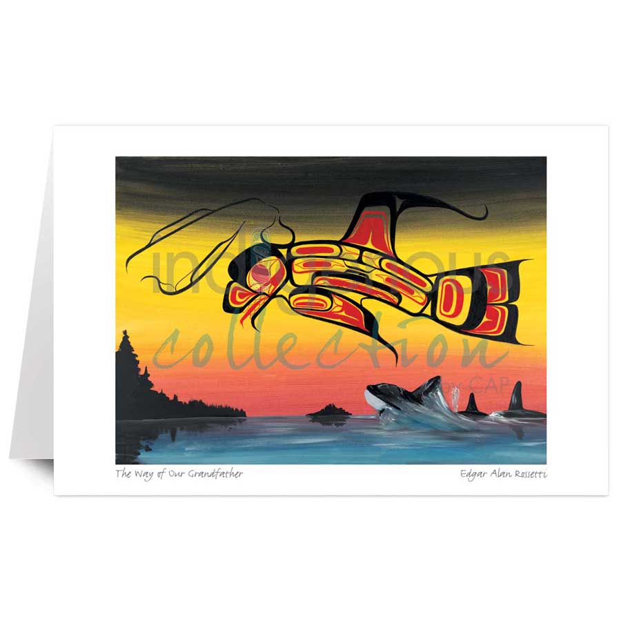 The Way of Our Grandfather by artist Edgar Alan Rossetti