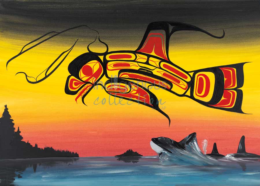 The Way of Our Grandfather by artist Edgar Alan Rossetti