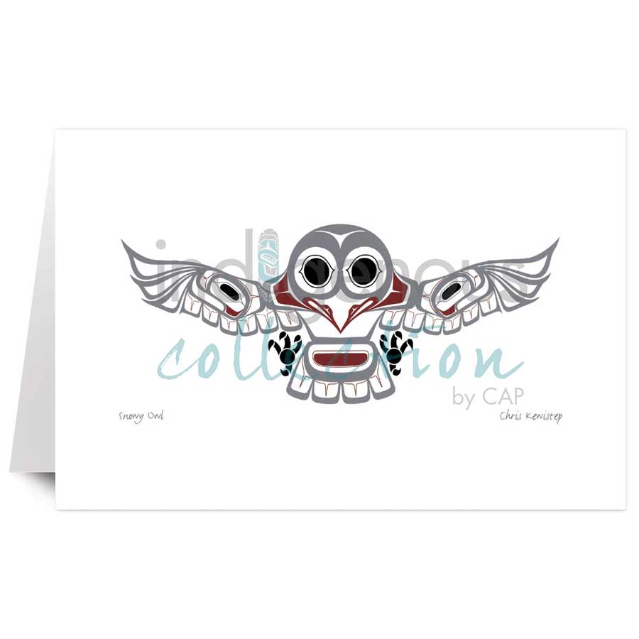 Snowy Owl by artist Chris Kewistup