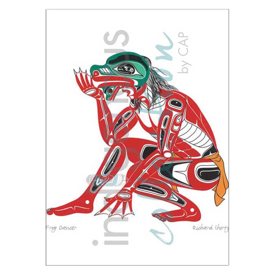 Frog Dancer Canvas Prints