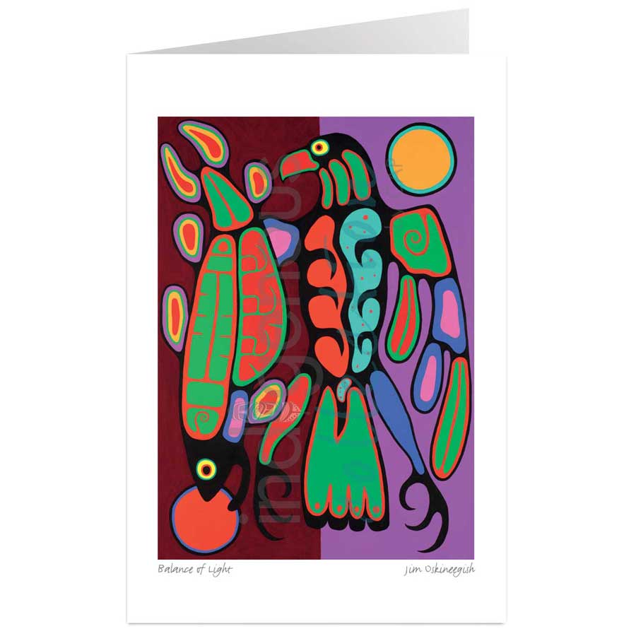 Balance of Light by artist Jim Oskineegish