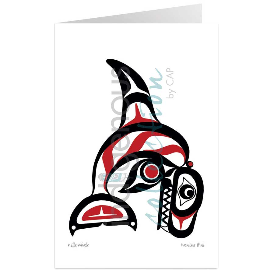 Killerwhale by artist Pauline Bull