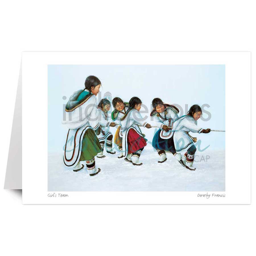 Girl's Team by artist Dorothy Francis
