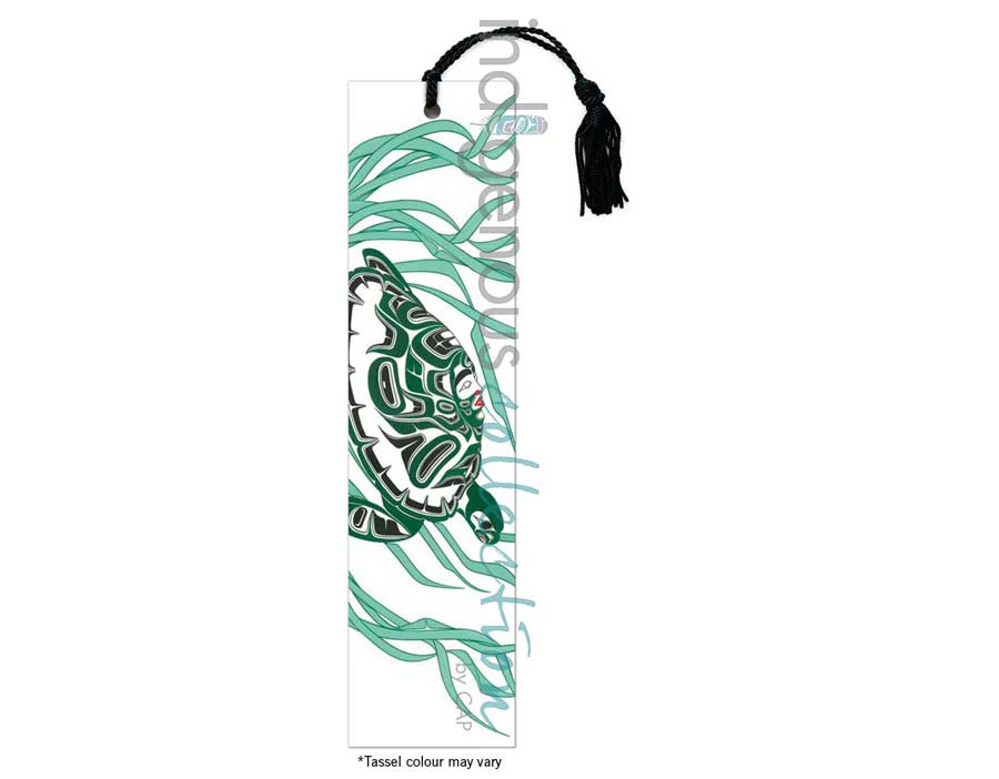 Turtle Bookmark by artist Richard Shorty