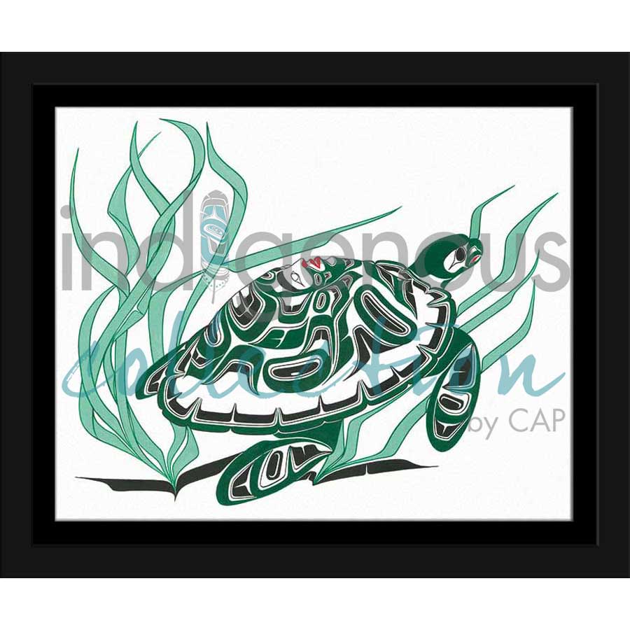 Turtle by artist Richard Shorty - Northern Tutchone. Indigenous Collection