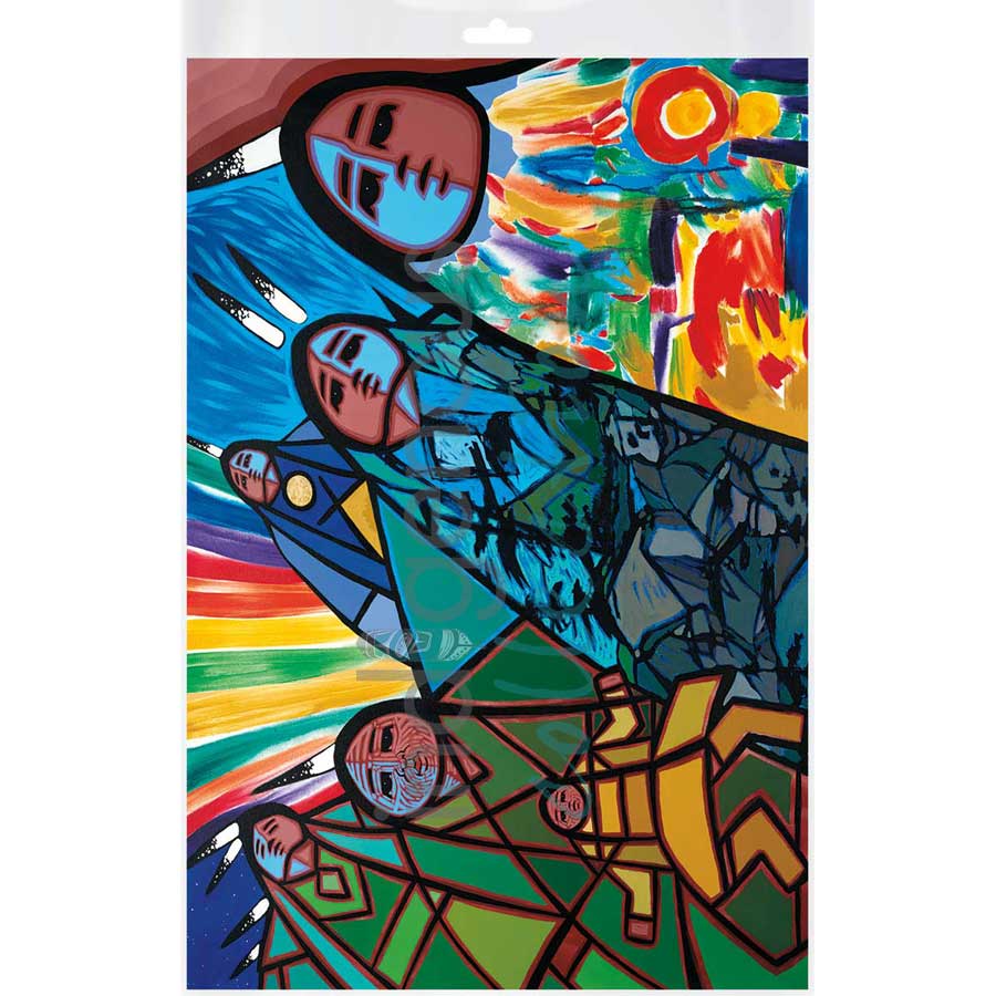 The Lives We Lived by artist Jerry Whitehead - Cree. Indigenous Collection